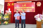 Lãnh đạo VKSNDTC trao quyết định bổ nhiệm Viện trưởng và Phó Viện trưởng VKSND tỉnh Điện Biên