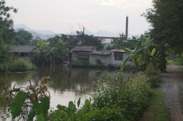 Khu trang trại của gia đình ông Nguyễn Văn Anh trong diện được đền bù