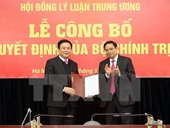 Ông Nguyễn Xuân Thắng được phân công phụ trách Hội đồng Lý luận TW