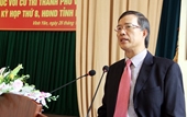 Cách chức nguyên Bí thư Tỉnh ủy Vĩnh Phúc đối với ông Phạm Văn Vọng