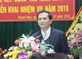 Công bố quyết định kỷ luật đối với Phó Chủ tịch UBND tỉnh Thanh Hóa