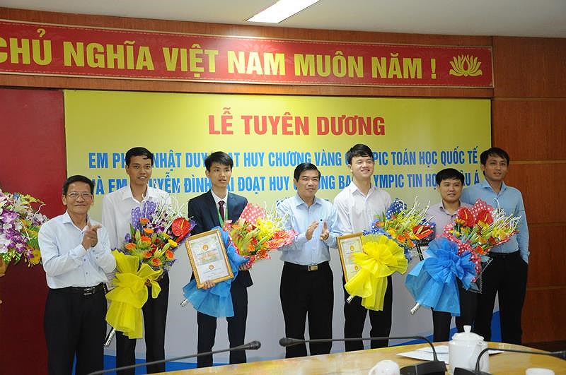 Hà Tĩnh đạt tốp 05 học sinh giỏi Quốc gia