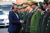 Thủ tướng Nguyễn Xuân Phúc chúc Tết một số cơ quan đơn vị tại TP Đà Nẵng