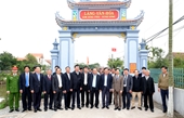 Thủ tướng Nguyễn Xuân Phúc thăm, làm việc với huyện nông thôn mới kiểu mẫu Hải Hậu