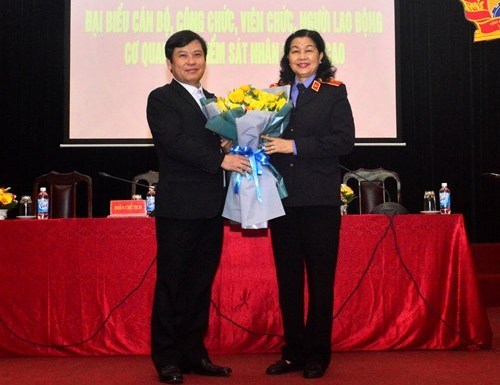 VKSND tối cao tổ chức Hội nghị đại biểu cán bộ, công chức, viên chức năm 2018