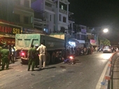 Khởi tố tài xế xe ben tông hàng loạt xe máy ở Sài Gòn