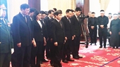 Đoàn VKSND tối cao do Viện trưởng Lê Minh Trí dẫn đầu viếng đồng chí Phan Văn Khải