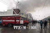 Gần 150 thương vong và mất tích trong vụ cháy trung tâm thương mại ở Nga