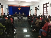 Viện kiểm sát nhân dân huyện Bắc Hà tổ chức phiên tòa rút kinh nghiệm