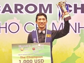 Việt Nam thắng tuyệt đối nội dung 1 băng giải Billiards Carom châu Á