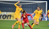 Vòng chung kết Asian Cup Tuyển nữ Việt Nam thua đậm Australia 0-8