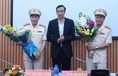 Công bố quyết định bổ nhiệm hai Phó Giám đốc Công an TP Hà Nội