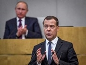 Hạ viện Nga thông qua đề cử ông Medvedev giữ chức Thủ tướng