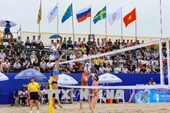 18 đội tham dự Giải bóng chuyền bãi biển nữ thế giới - Tuần Châu Hạ Long