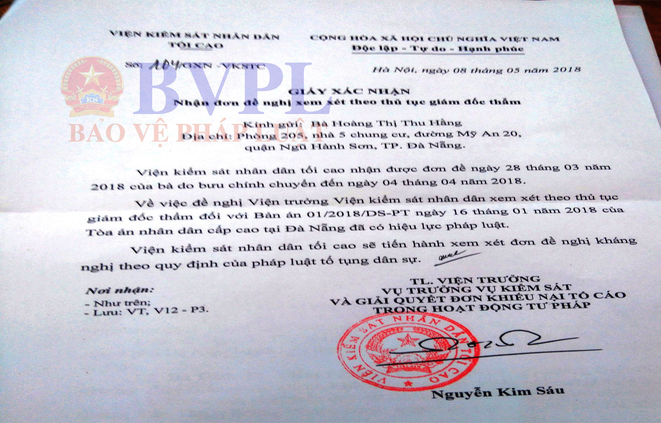 Tòa sửa bản án phúc thẩm do “nghe nhầm” quan điểm của đại diện Viện kiểm sát