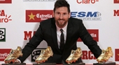 Giành giải Chiếc giày vàng châu Âu, Messi lập kỷ lục mới