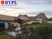 Tai nạn đường sắt nghiêm trọng ở Thanh Hóa Ít nhất 13 người thương vong