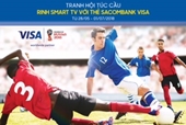 Chủ thẻ Sacombank Visa nhận ưu đãi độc quyền mùa World cup 2018
