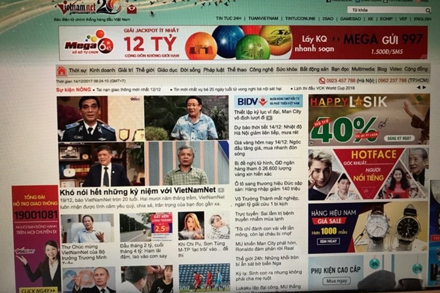 Hợp nhất báo điện tử VietNamNet và báo Bưu điện Việt Nam