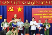 Chủ tịch UBND tỉnh Quảng Ninh thưởng nóng chuyên án bắt hàng chục kg ma túy