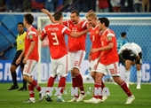 WORLD CUP 2018 Những chú Gấu Nga gầm vang đẩy Salah và đồng đội vào thế chân tường