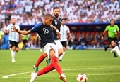 Trận đầu vòng 1 8 Pháp giành chiến thắng kịch tính trước Argentina