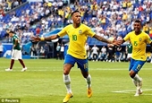 Neymar tỏa sáng, Brazil vững bước tiến vào vòng tứ kết