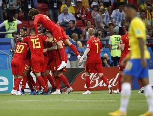 Bỉ loại Brazil, gặp Pháp ở bán kết World Cup