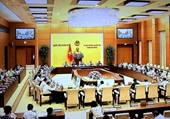 Khai mạc phiên họp thứ 25 của Ủy ban Thường vụ Quốc hội