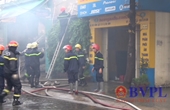 TP Hồ Chí Minh Cháy lớn thiêu rụi một tiệm kinh doanh vải