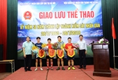 Giao lưu thể thao giữa VKSND cấp cao tại Hà Nội và VKSND TP Hà Nội