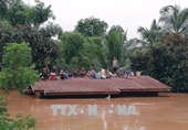 Hỗ trợ Lào 200 000 USD khắc phục sự cố vỡ đập thủy điện