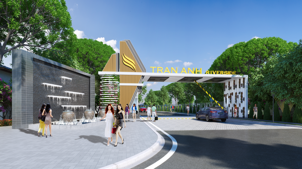 Khu “nhà ở nghỉ dưỡng” Trần Anh Riverside đang hoàn thiện từng ngày