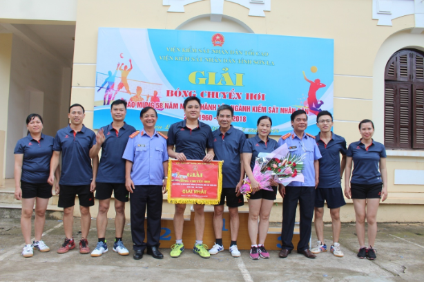 Tổ chức giải Bóng chuyền chào mừng ngày thành lập ngành Kiểm sát nhân dân