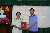 Bổ nhiệm Phó viện trưởng VKSND tỉnh Bình Phước
