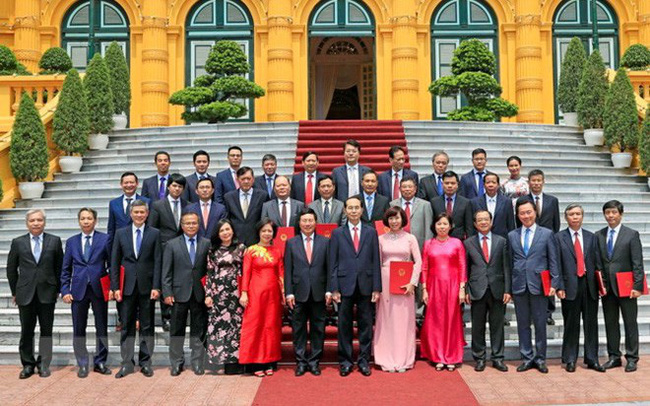 Danh sách 16 Đại sứ vừa được Chủ tịch nước bổ nhiệm