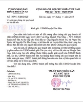Phó Chủ tịch UBND TP Tân An bị “giả chữ ký” trong Chứng chỉ quy hoạch