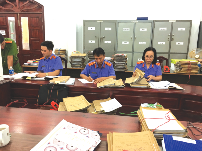 Kiểm sát việc tha tù trước thời hạn có điều kiện đợt 1 2018