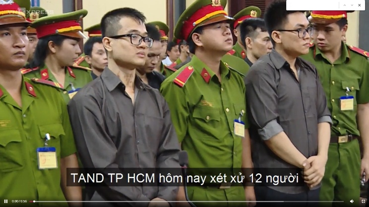 Xét xử 12 bị cáo về tội hoạt động nhằm lật đổ chính quyền nhân dân