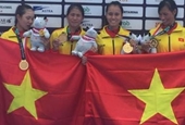 ASIAD 2018 Đội rowing nữ Việt Nam mang về thêm 1 HCB