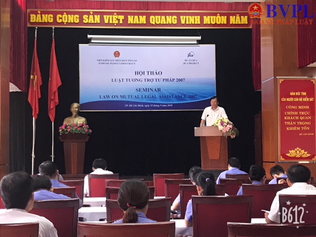 Lấy ý kiến đề nghị xây dựng Luật tương trợ tư pháp về hình sự