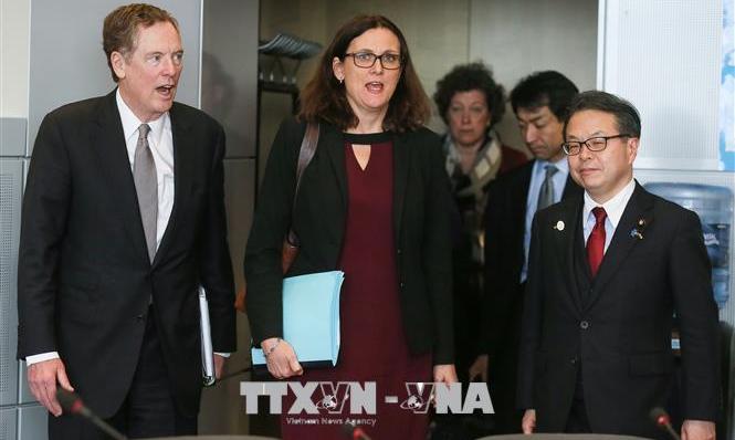 Mỹ, Nhật Bản và EU đề xuất cải cách WTO