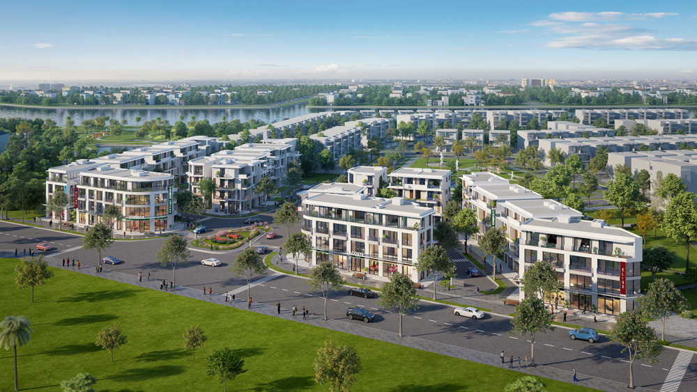 Giới đầu tư chuộng Shophouse trong khu đô thị khép kín cao cấp