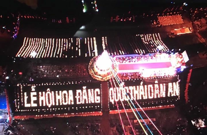 Lễ cầu an và thả hoa đăng trên sông Lục Đầu di tích đền Kiếp Bạc