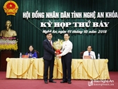 Ông Thái Thanh Quý được bầu giữ chức Chủ tịch UBND tỉnh Nghệ An