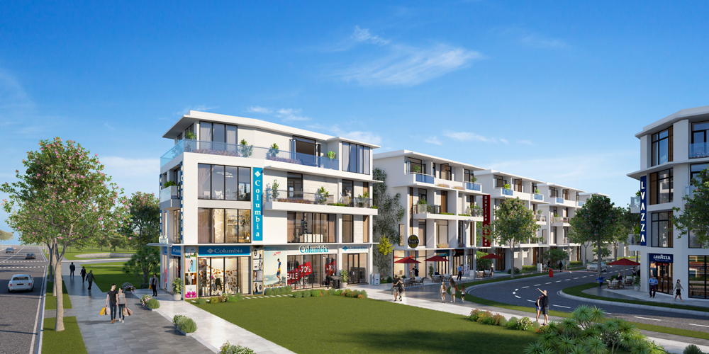 Phố đi bộ shophouse sầm uất và thịnh vượng có mặt tại quận 9