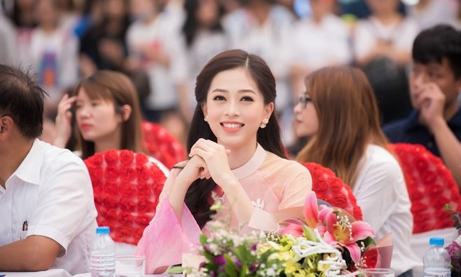 Á hậu Phương Nga đầy tự tin trước ngày thi Miss Grand International