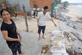Đầu tư khẩn cấp tuyến kè bảo vệ làng chài Khánh Nhơn