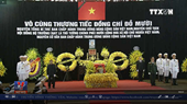 Lễ viếng nguyên Tổng Bí thư Đỗ Mười tại Nhà Tang lễ quốc gia số 5 Trần Thánh Tông, Hà Nội