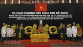 Cử hành trọng thể Lễ truy điệu nguyên Tổng Bí thư Đỗ Mười tại Hà Nội và TP Hồ Chí Minh